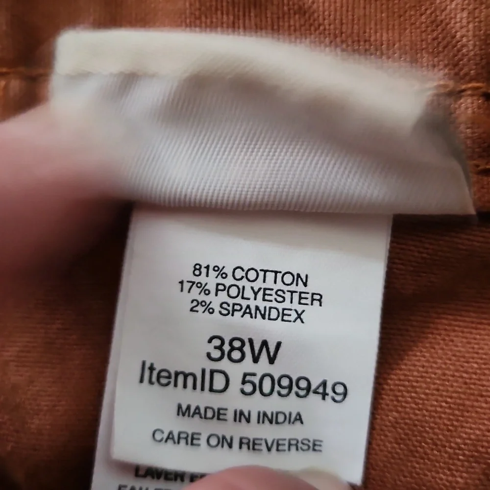 L.L. Bean Shorts Size 38 Rust Color Great for Outdoors
